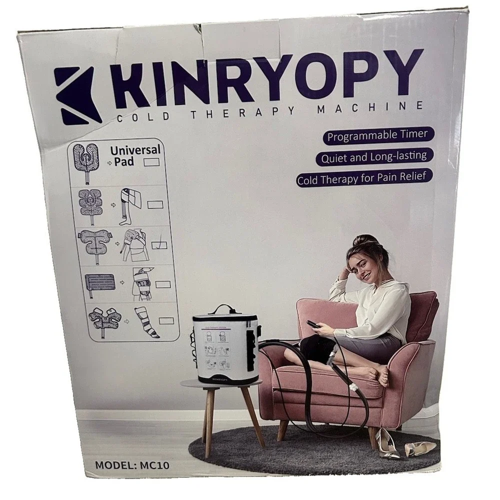 Kinryopy Cold Therapy Machine for Shoulder Programmable Timer Portab Ice Machine